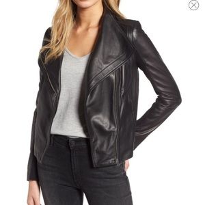 Trouve 100% Leather Motto Jacket Size XS